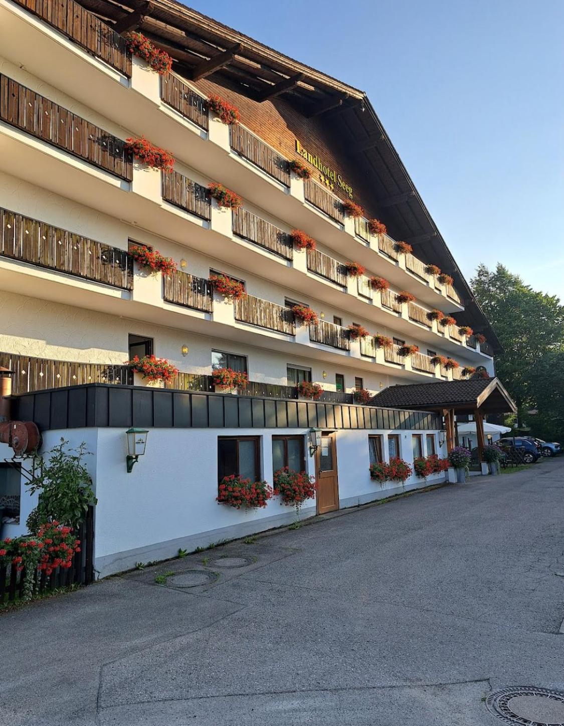 Ferienwohnung Darosa Gipfelglueck Seeg Kültér fotó